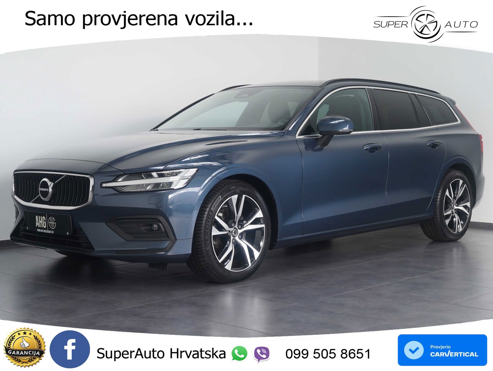 Volvo V60 2.0 B3 DCT LED+GR SJED+ACC