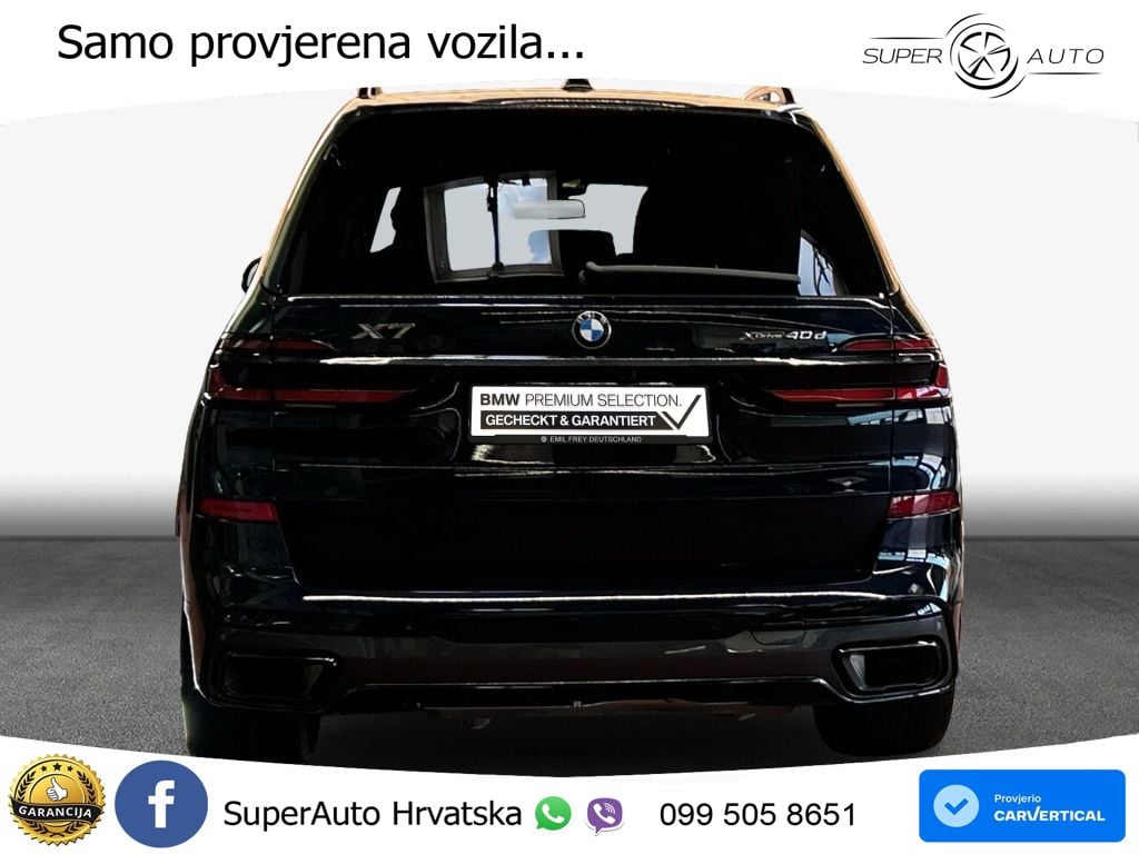 BMW X7 40d (352 KS) xDrive Steptronic LED+GR SJED+ACC