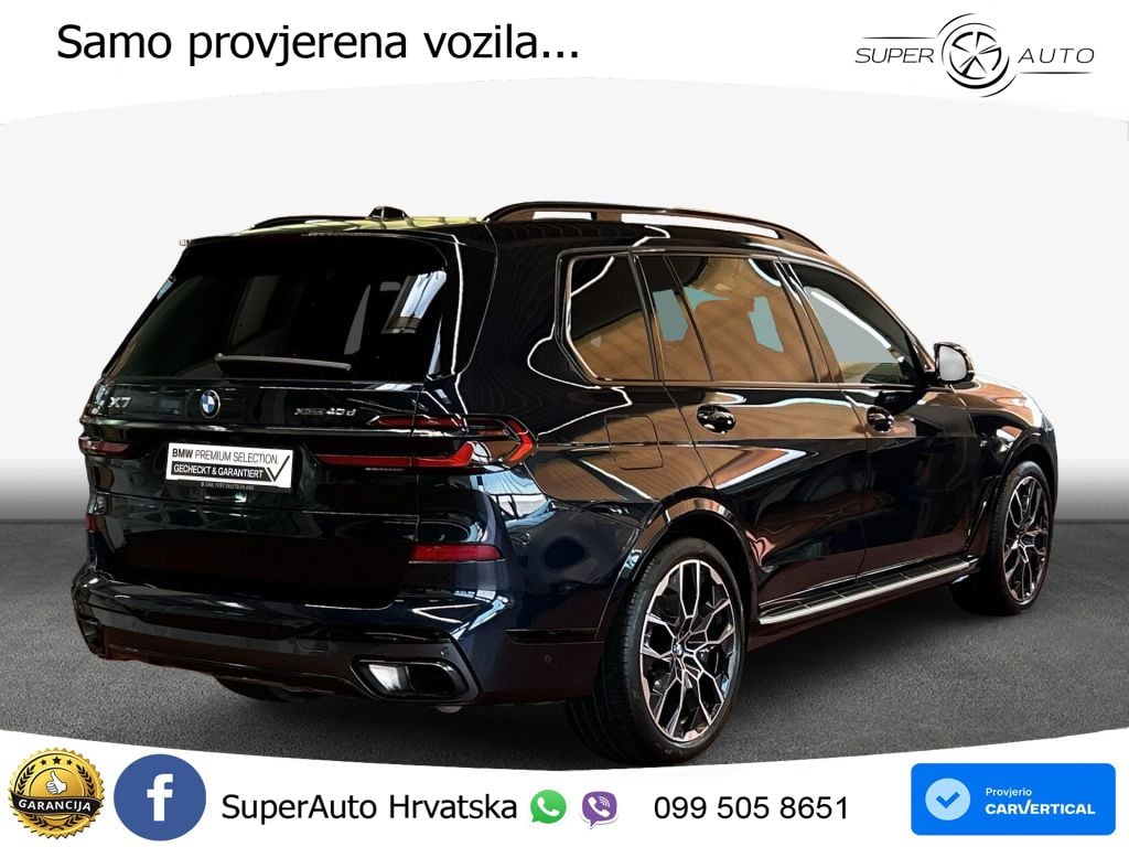BMW X7 40d (352 KS) xDrive Steptronic LED+GR SJED+ACC