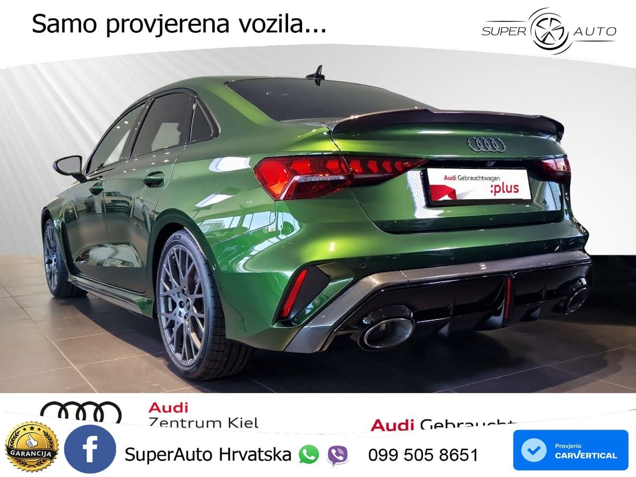 Audi RS3 Sedan 2.5 TFSI (400 KS) quattro S tronic