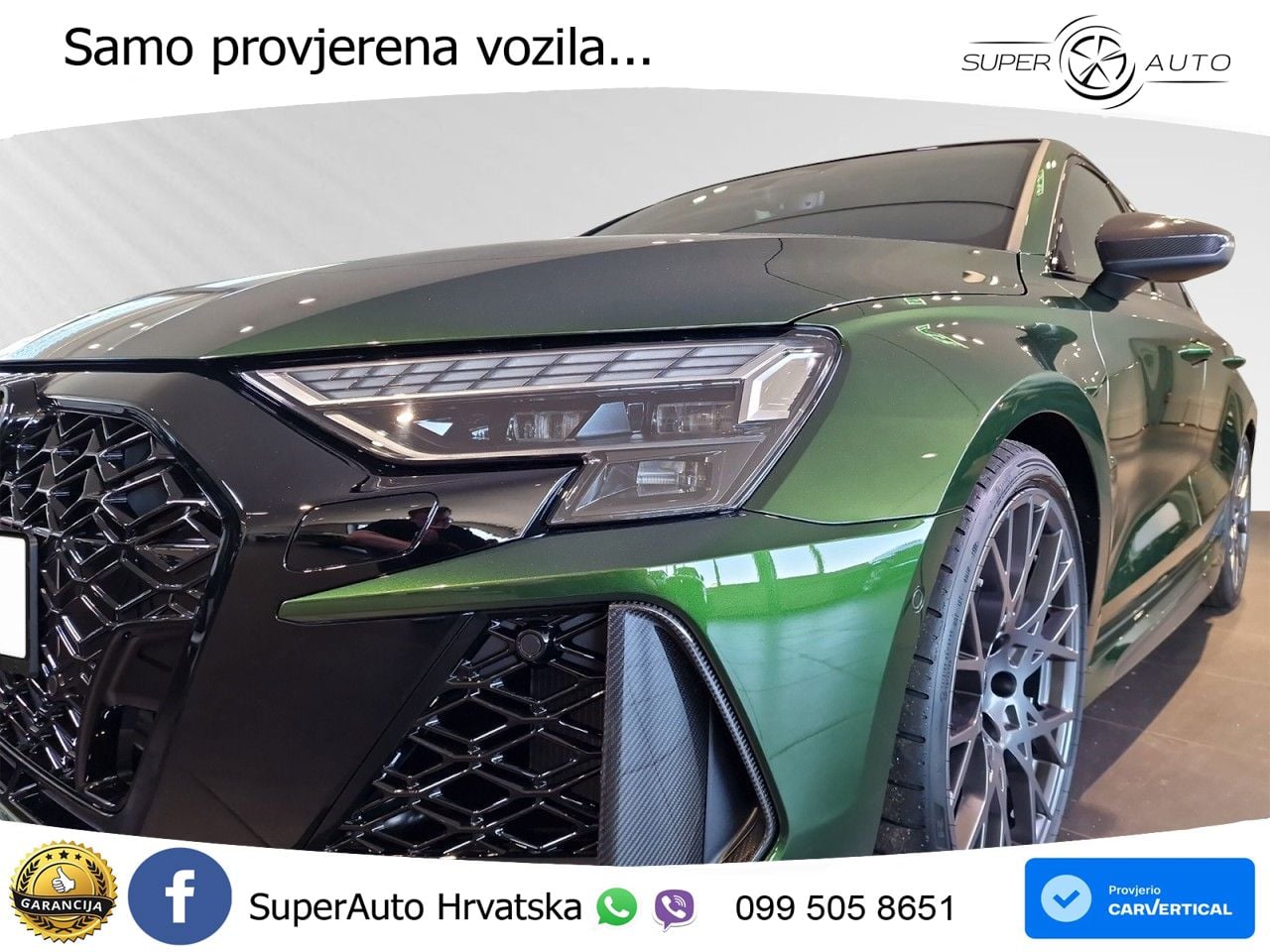 Audi RS3 Sedan 2.5 TFSI (400 KS) quattro S tronic