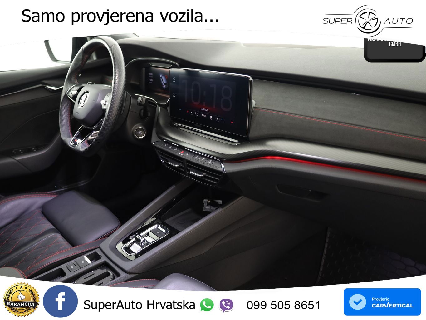 Škoda Octavia Combi RS 2.0 TDI (200 KS) DSG LED+GR SJED+ACC
