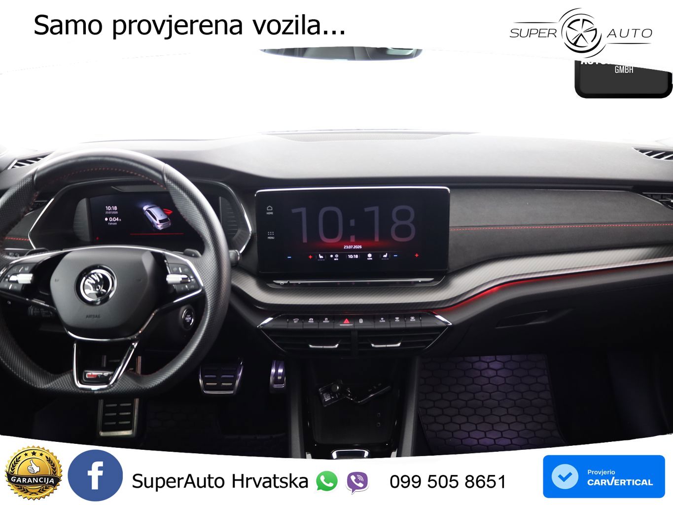 Škoda Octavia Combi RS 2.0 TDI (200 KS) DSG LED+GR SJED+ACC