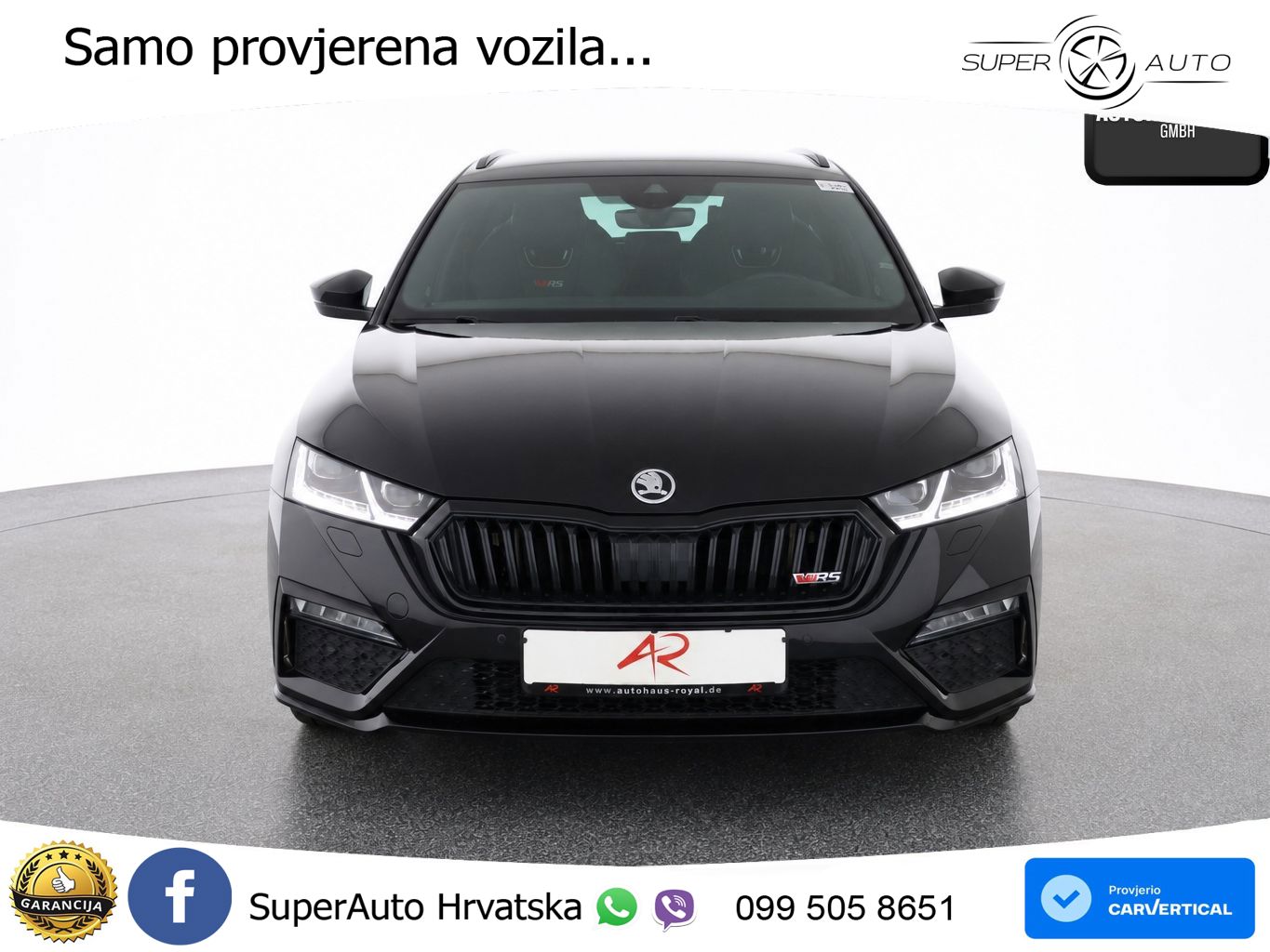 Škoda Octavia Combi RS 2.0 TDI (200 KS) DSG LED+GR SJED+ACC