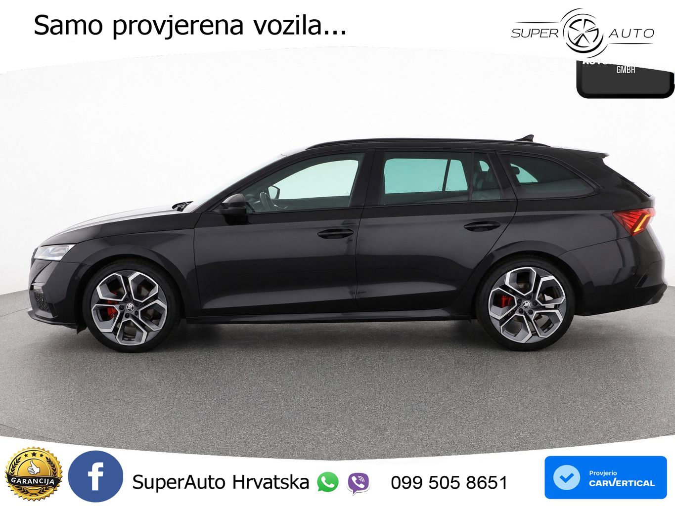 Škoda Octavia Combi RS 2.0 TDI (200 KS) DSG LED+GR SJED+ACC