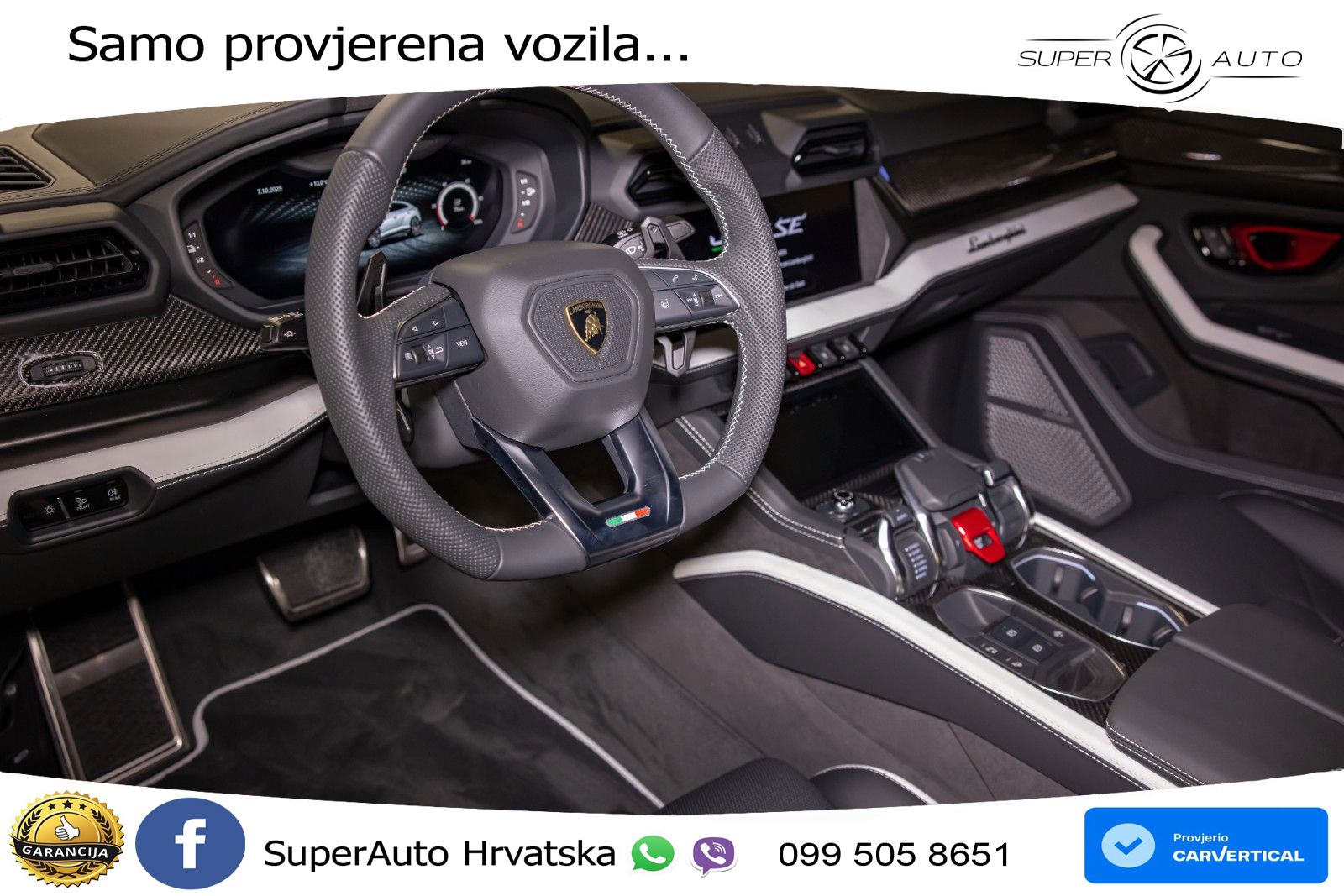 Lamborghini Urus SE 4.0 V8 (800 KS) 4WD Automatic LED+GR SJED+ACC