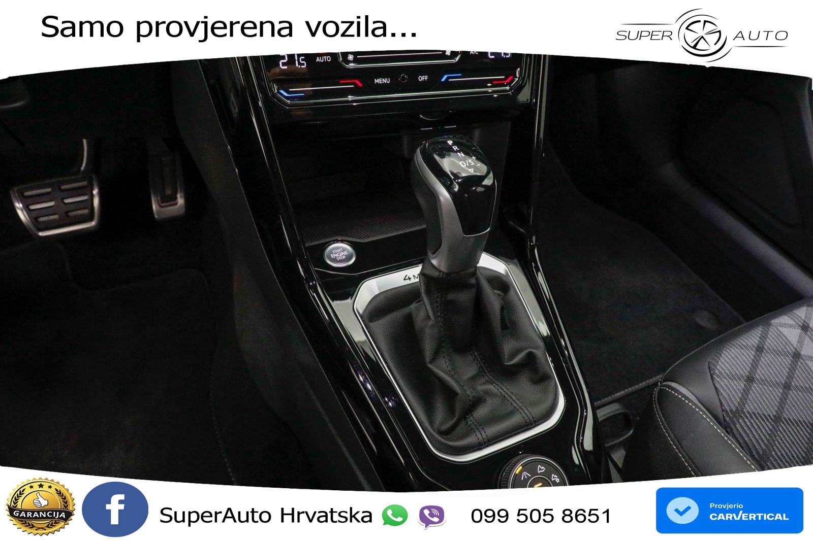 Volkswagen T-Roc 2.0 TSI (190 KS) 4M DSG R-Line LED+GR SJED+ACC