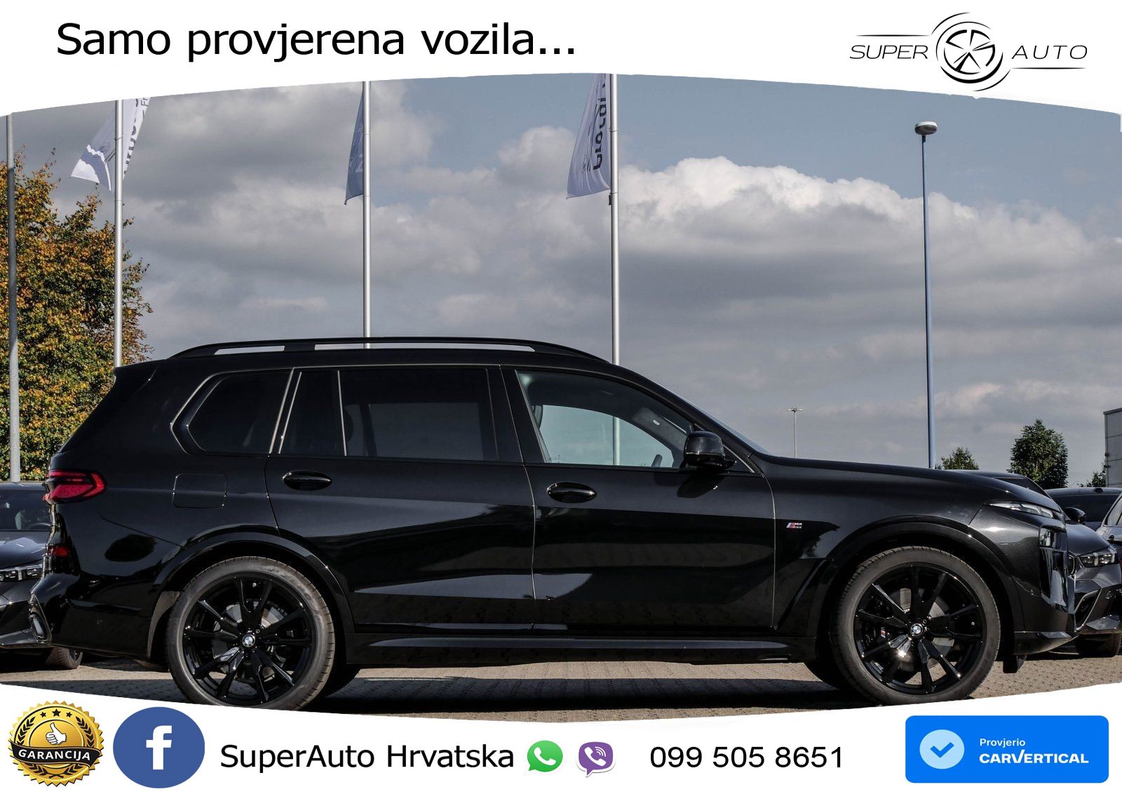 BMW X7 40d (352 KS) xDrive Steptronic M Sport ZRAČNI+ACC+GR SJED+KAM+PANO