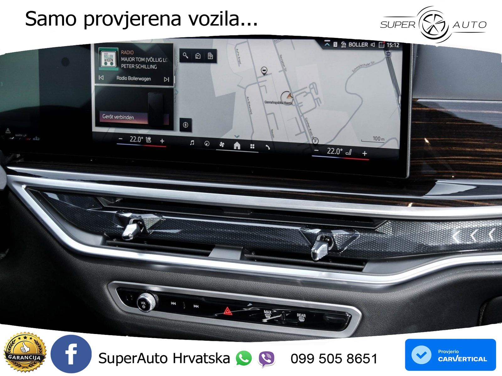 BMW X7 40d (352 KS) xDrive Steptronic M Sport ZRAČNI+ACC+GR SJED+KAM+PANO