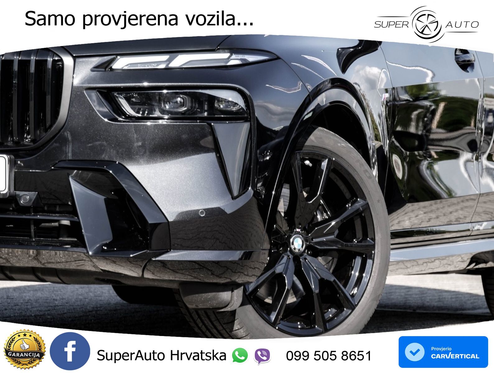BMW X7 40d (352 KS) xDrive Steptronic M Sport ZRAČNI+ACC+GR SJED+KAM+PANO