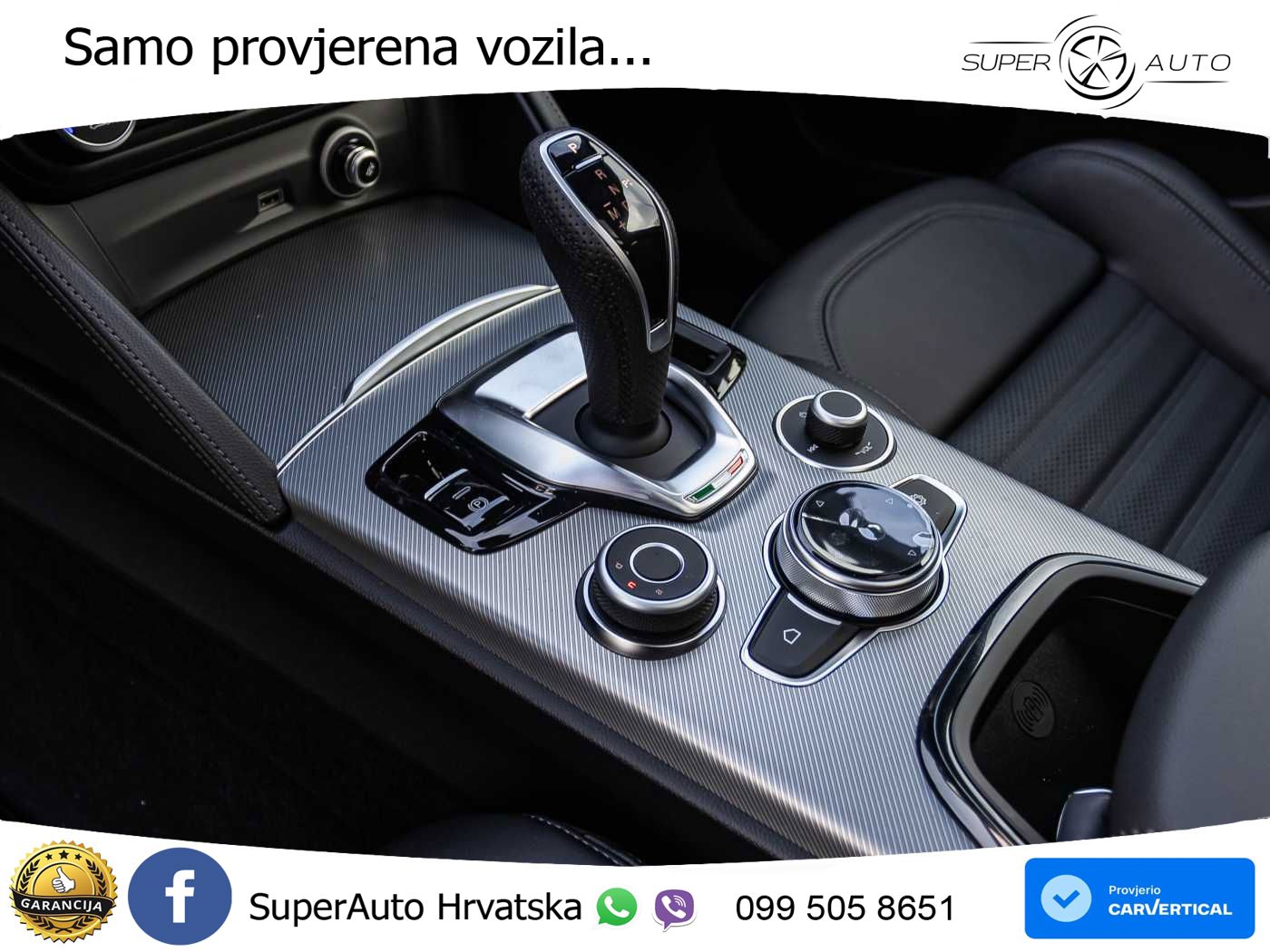 Alfa Romeo Stelvio 2.0 Turbo (280 KS) Q4 Automatic LED+GR SJED+ACC