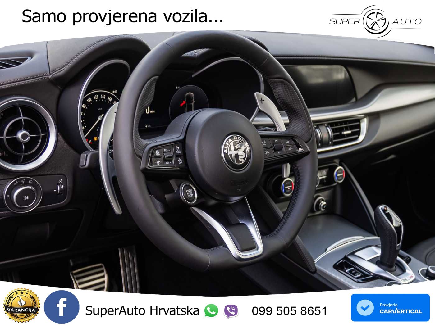 Alfa Romeo Stelvio 2.0 Turbo (280 KS) Q4 Automatic LED+GR SJED+ACC