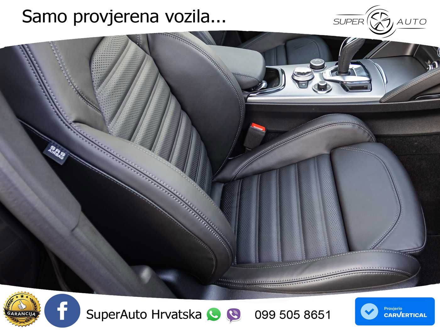 Alfa Romeo Stelvio 2.0 Turbo (280 KS) Q4 Automatic LED+GR SJED+ACC