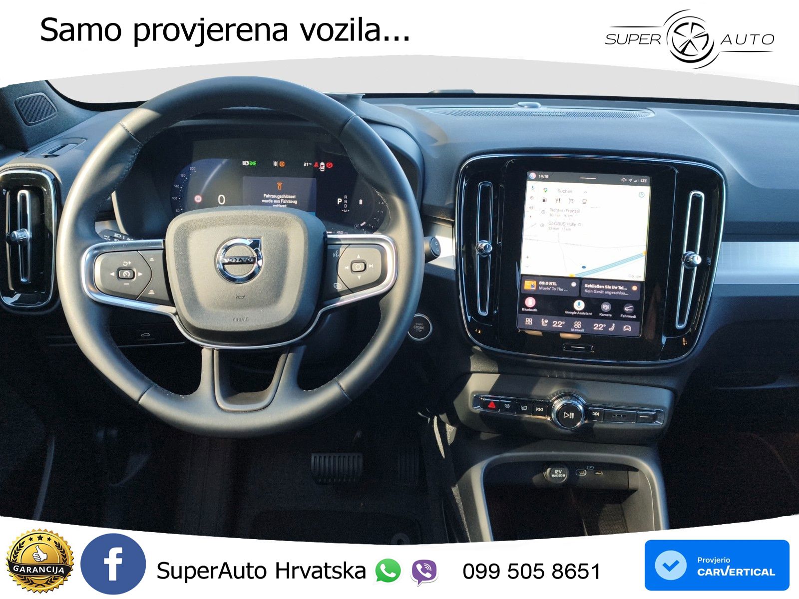 Volvo XC40 2.0 B3 163 KS Automatic LED+GR SJED+ACC