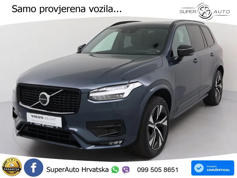 Volvo XC90 2.0 B5 Diesel AWD Automatic ACC+HEAD+4xGR SJED+360+PANO