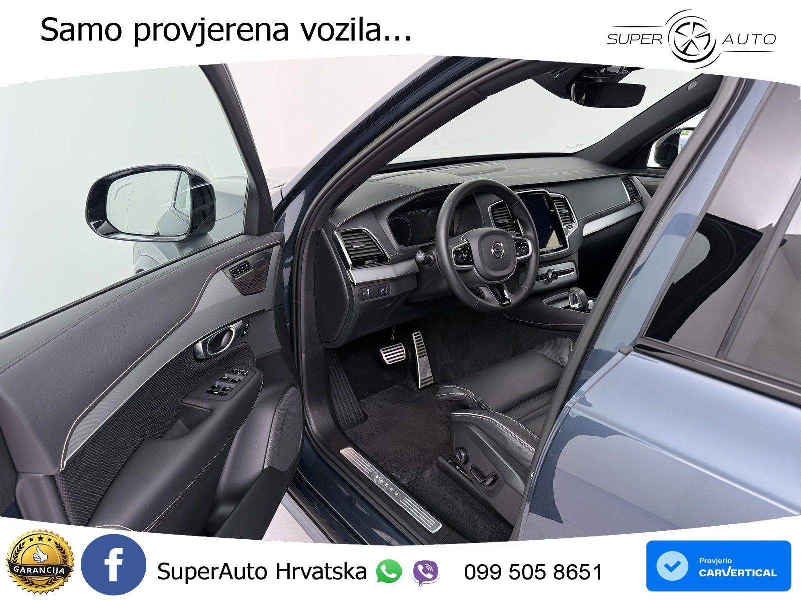 Volvo XC90 2.0 B5 Diesel AWD Automatic ACC+HEAD+4xGR SJED+360+PANO