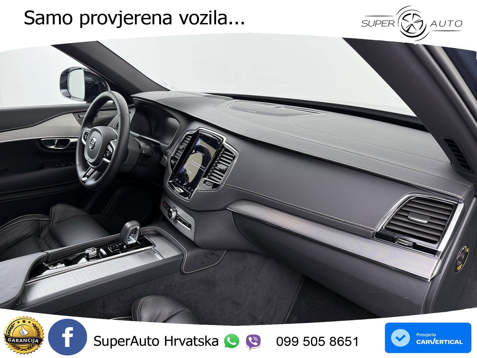 Volvo XC90 2.0 B5 Diesel AWD Automatic ACC+HEAD+4xGR SJED+360+PANO