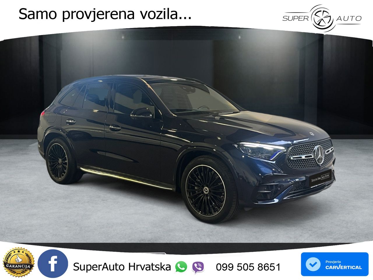 Mercedes GLC 300d (269 KS) 4MATIC 9G-TRONIC AMG ZRAČNI+ACC+GR SJED+KAM+PANO