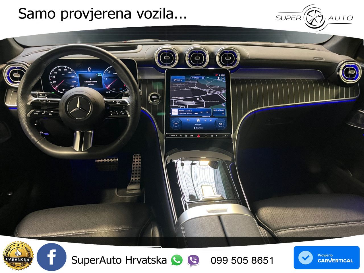 Mercedes GLC 300d (269 KS) 4MATIC 9G-TRONIC AMG ZRAČNI+ACC+GR SJED+KAM+PANO
