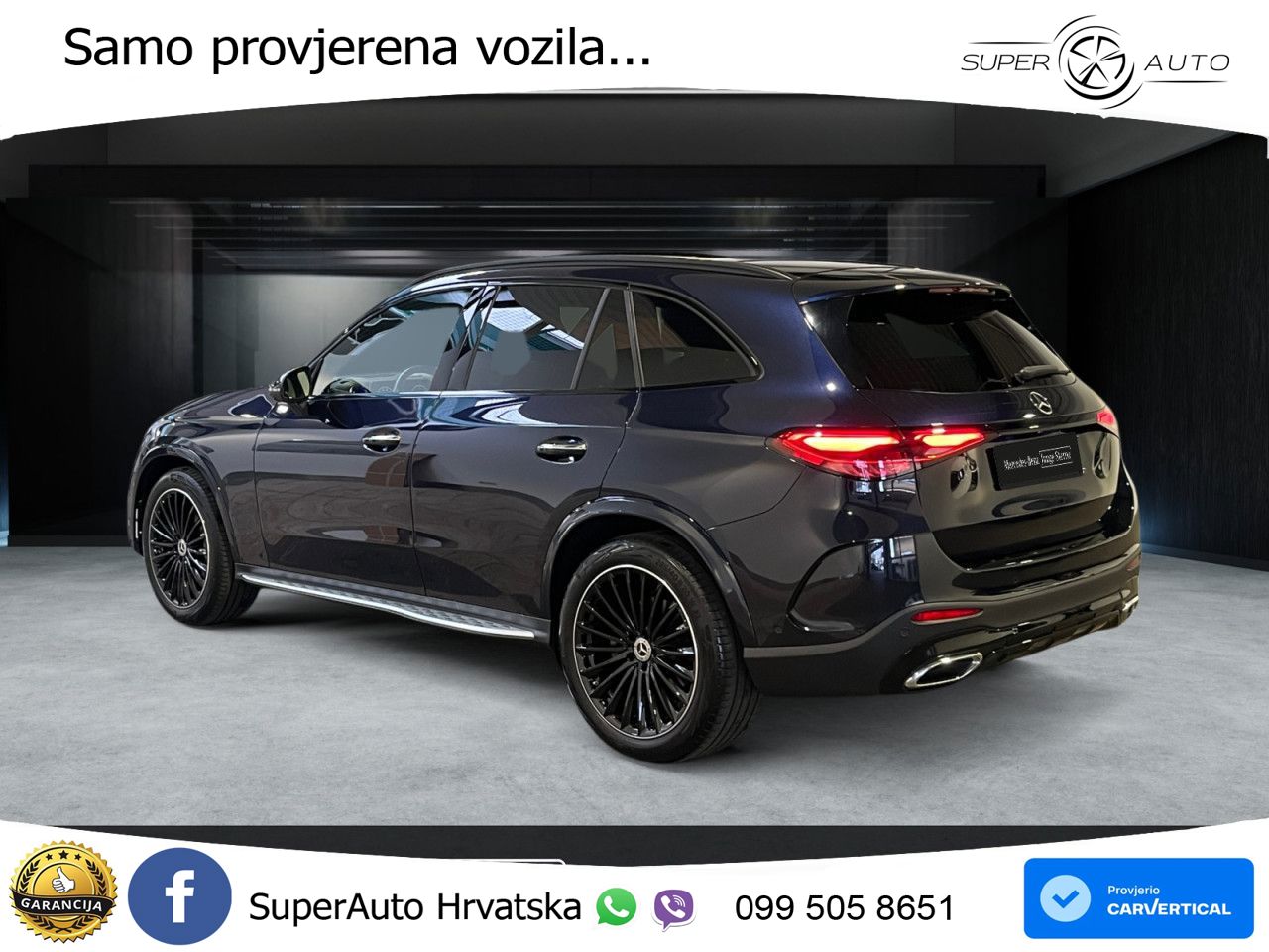 Mercedes GLC 300d (269 KS) 4MATIC 9G-TRONIC AMG ZRAČNI+ACC+GR SJED+KAM+PANO