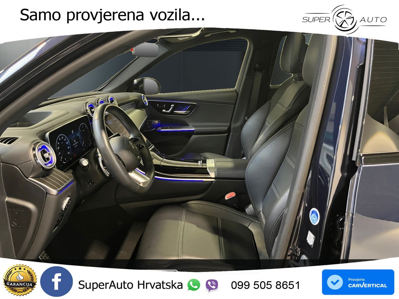 Mercedes GLC 300d (269 KS) 4MATIC 9G-TRONIC AMG ZRAČNI+ACC+GR SJED+KAM+PANO