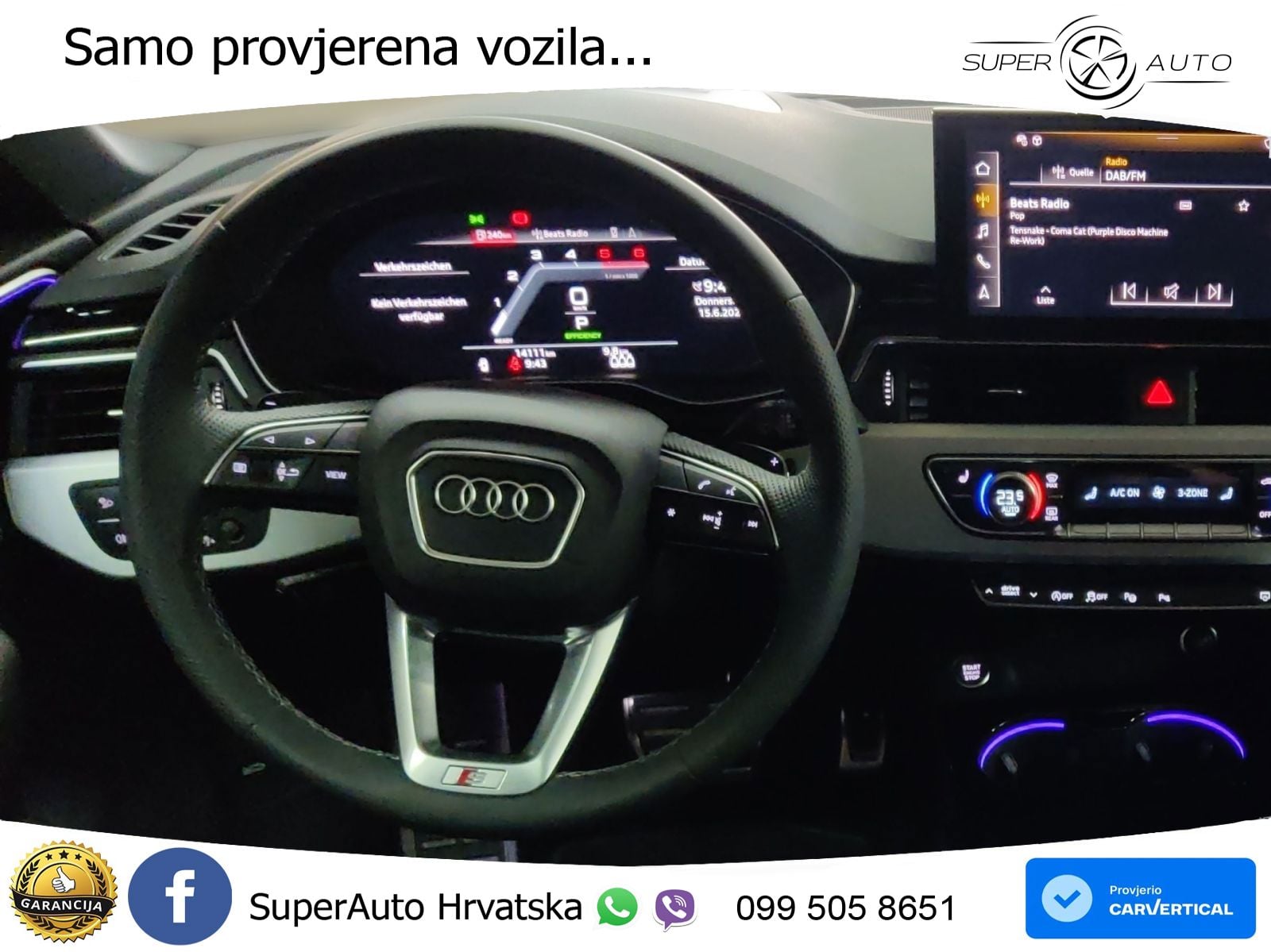 Audi A5 Sportback 40 TDI (204 KS) quattro S tronic S line LED+GR SJED+ACC