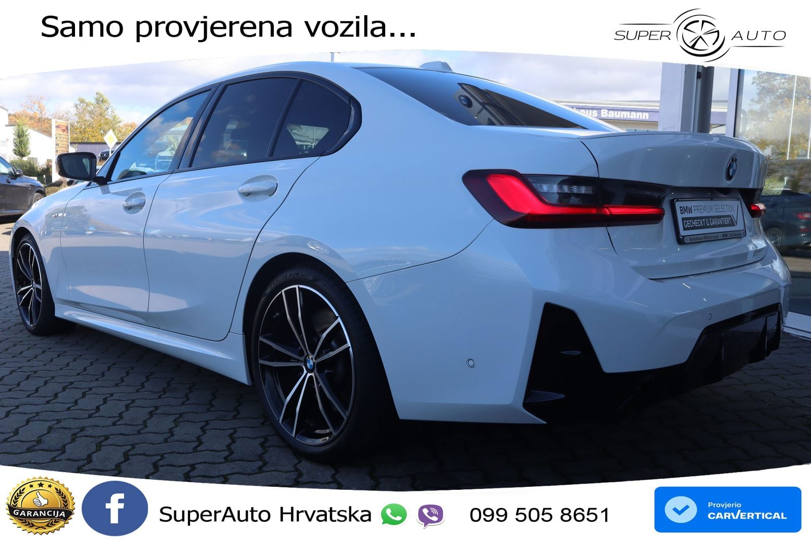 BMW 330i (245 KS) Steptronic M Sport LED+GR SJED+ACC