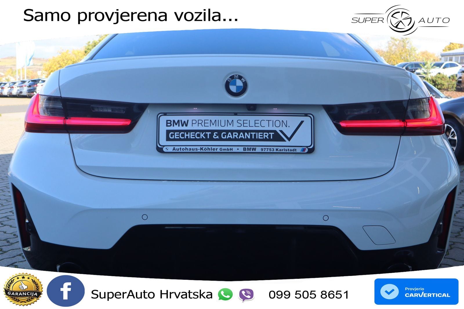 BMW 330i (245 KS) Steptronic M Sport LED+GR SJED+ACC