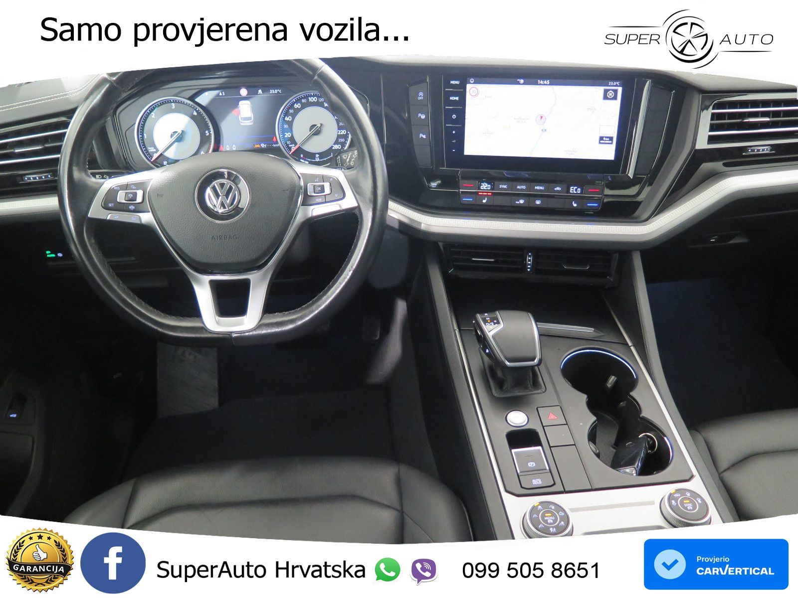 Volkswagen Touareg 3.0 V6 TDI (231 KS) 4MOTION Tiptronic ZRAČNI+ACC+4xGR SJED+KAM