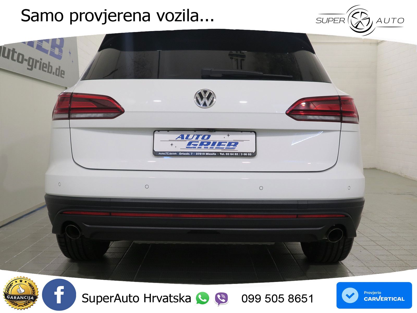 Volkswagen Touareg 3.0 V6 TDI (231 KS) 4MOTION Tiptronic ZRAČNI+ACC+4xGR SJED+KAM