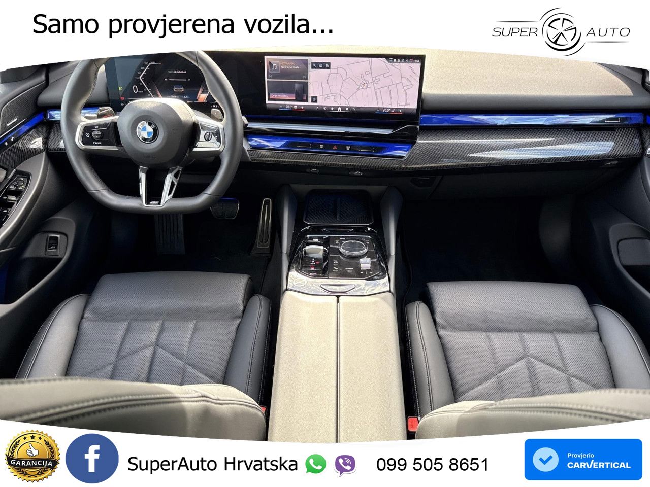 BMW 520d (197 KS) Steptronic M Sport LED+GR SJED+ACC