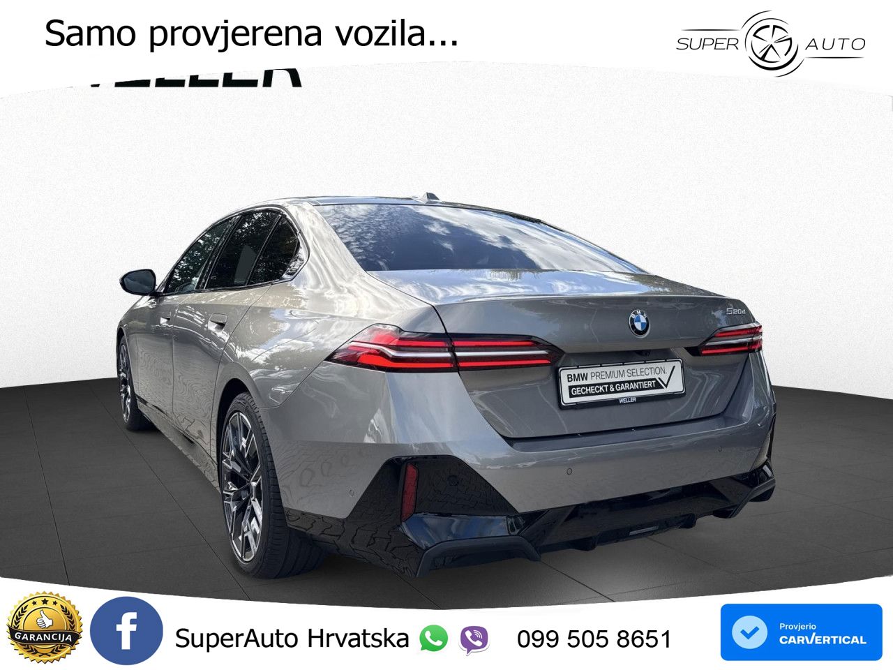 BMW 520d (197 KS) Steptronic M Sport LED+GR SJED+ACC