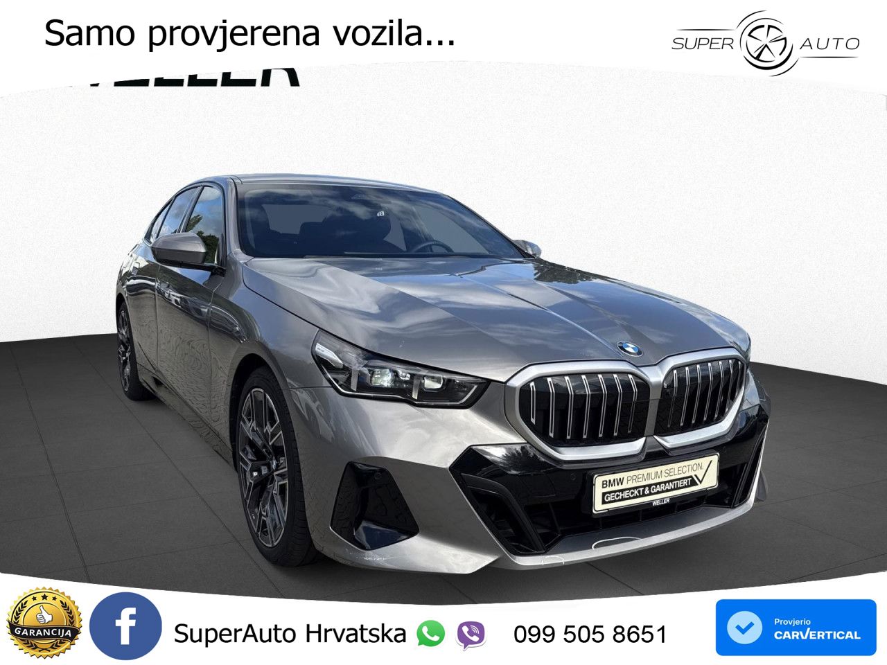 BMW 520d (197 KS) Steptronic M Sport LED+GR SJED+ACC