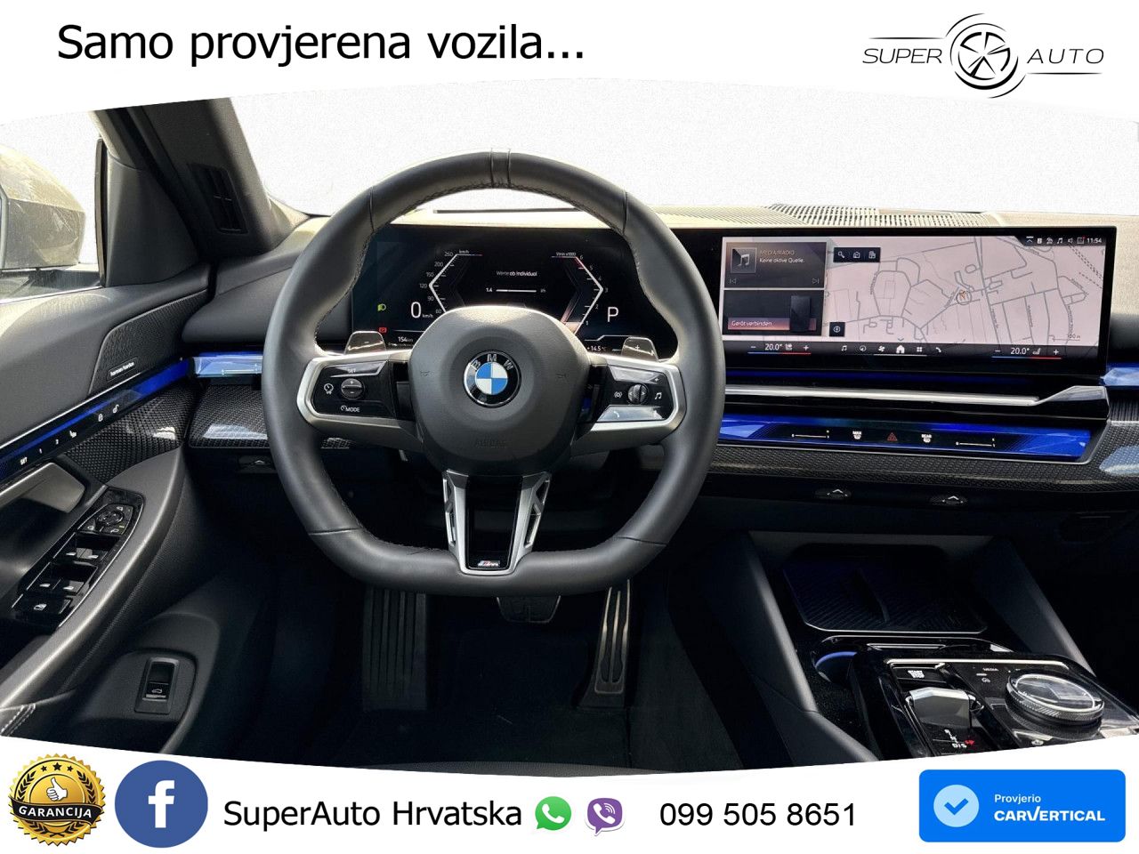 BMW 520d (197 KS) Steptronic M Sport LED+GR SJED+ACC