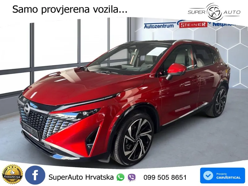 Nissan Qashqai 1.3 DIG-T (158 KS) Xtronic Tekna MATRIX+GR SJED+KAM