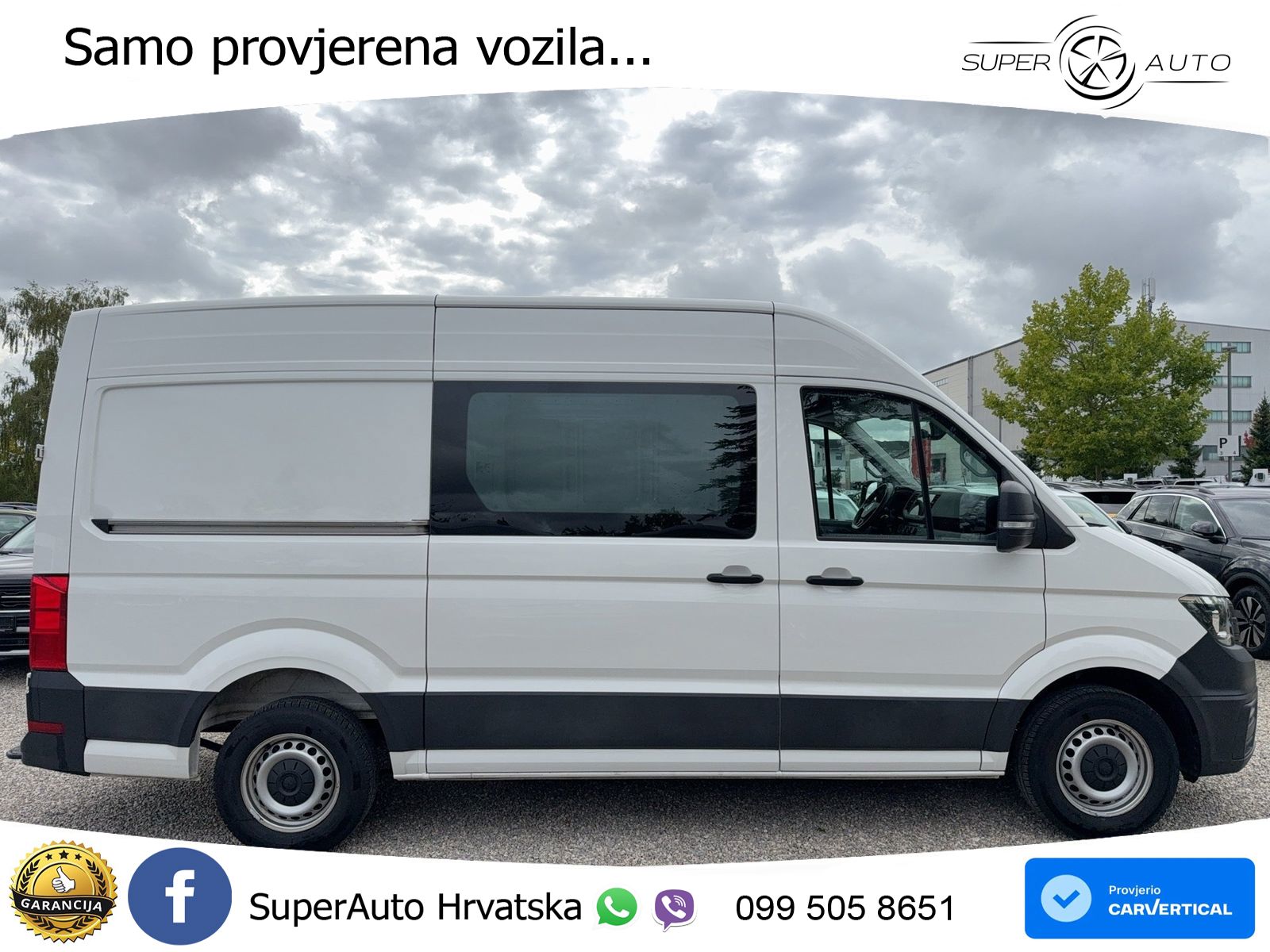 Volkswagen Crafter 35 Kasten MR Kamera 177 KS
