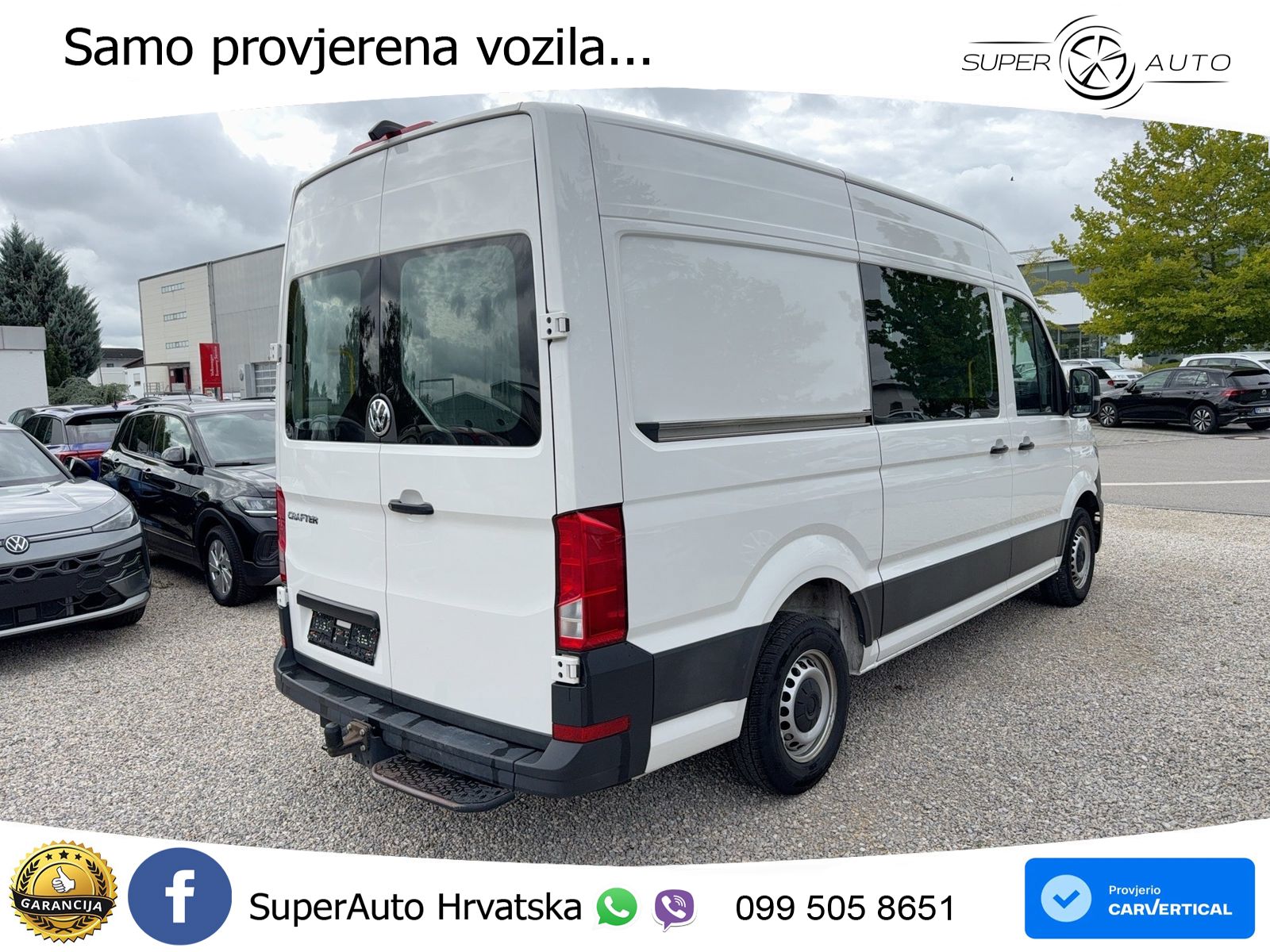 Volkswagen Crafter 35 Kasten MR Kamera 177 KS