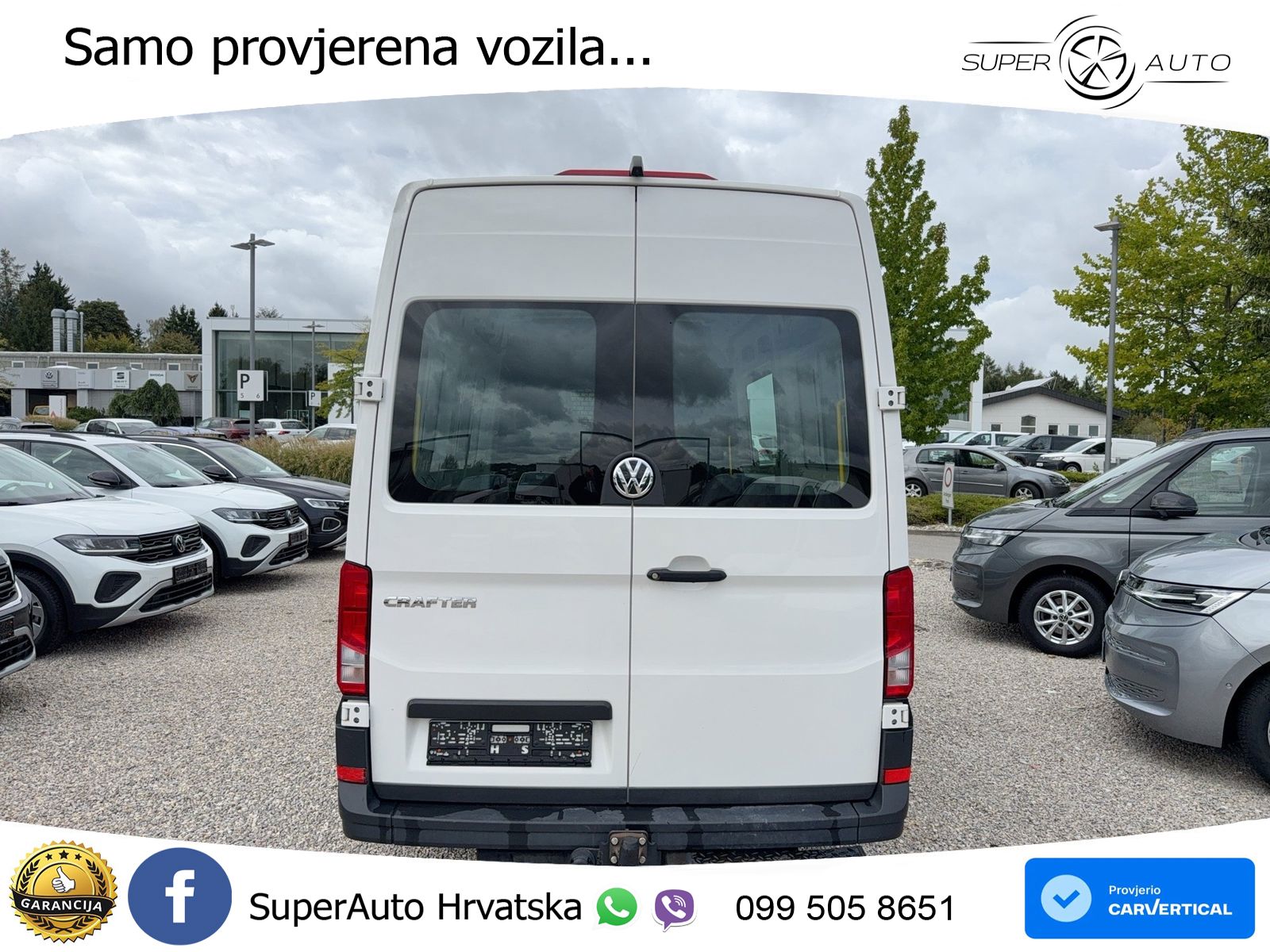 Volkswagen Crafter 35 Kasten MR Kamera 177 KS
