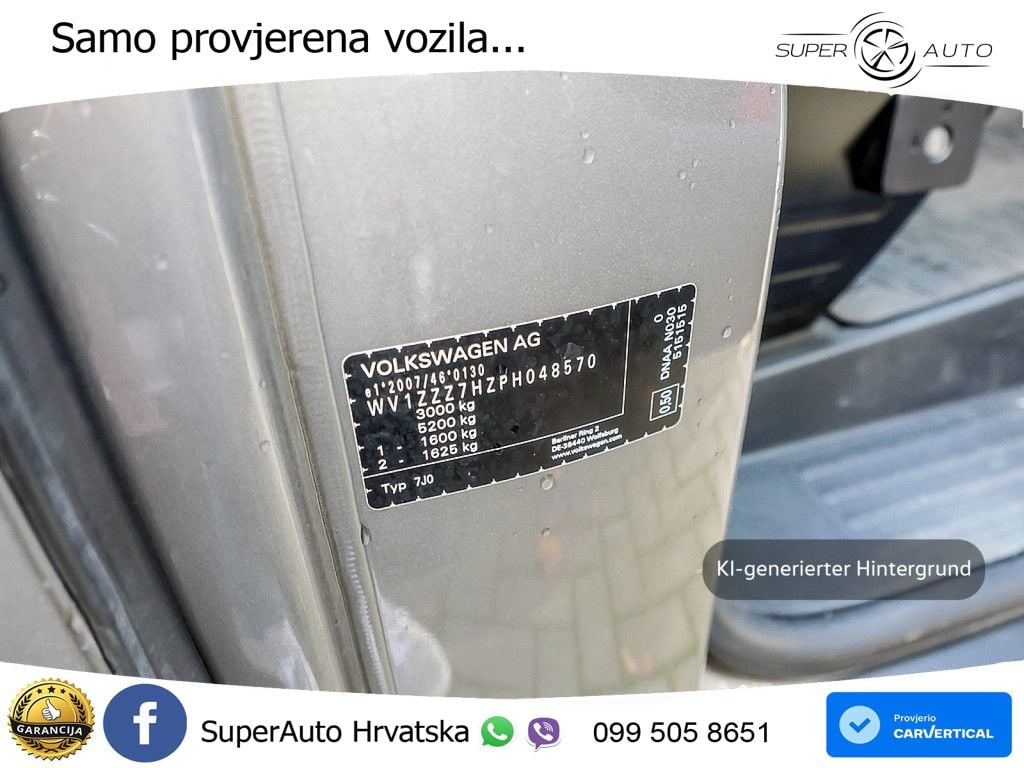 Volkswagen T6.1 Transporter Kasten LR SHZ KAMERA NAVI AHK 150 KS