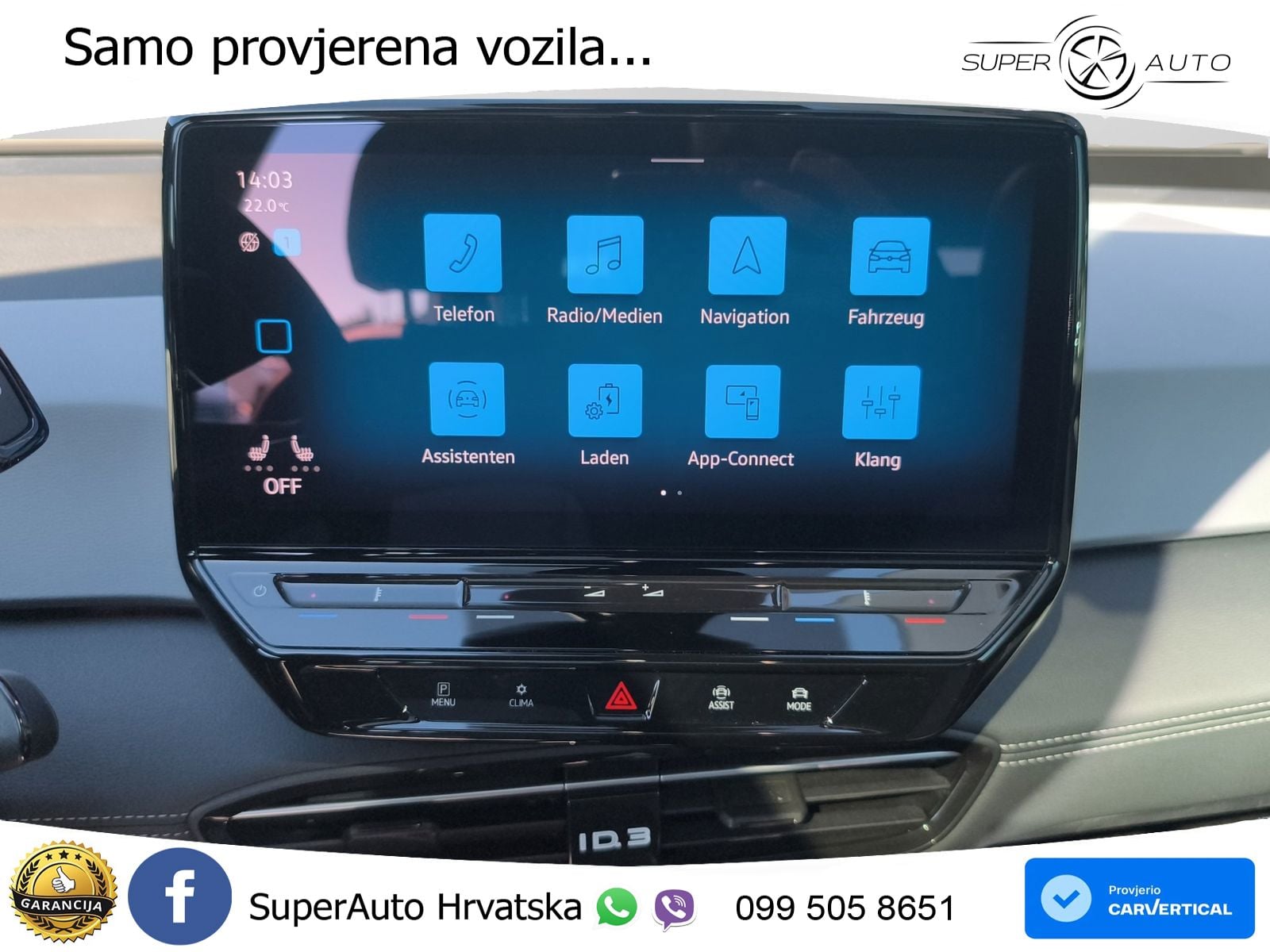 Volkswagen ID.3 Pro 62 kWh (204 KS) LED+GR SJED+ACC