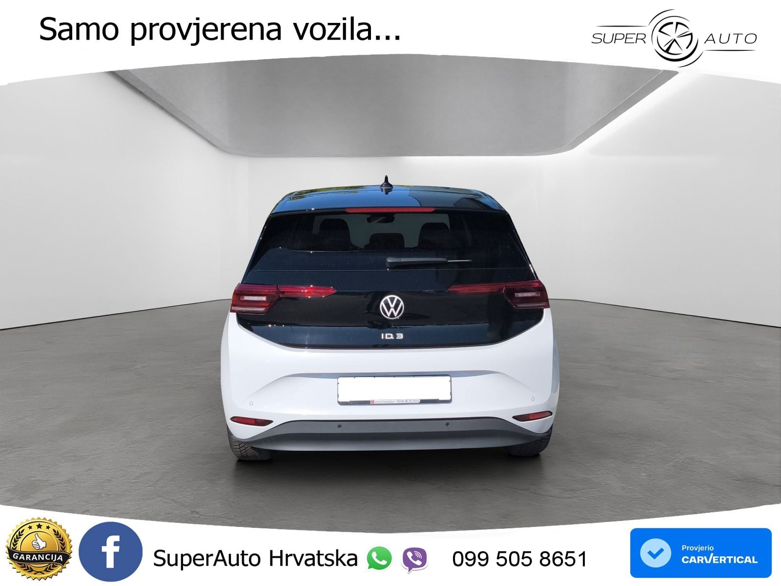 Volkswagen ID.3 Pro 62 kWh (204 KS) LED+GR SJED+ACC