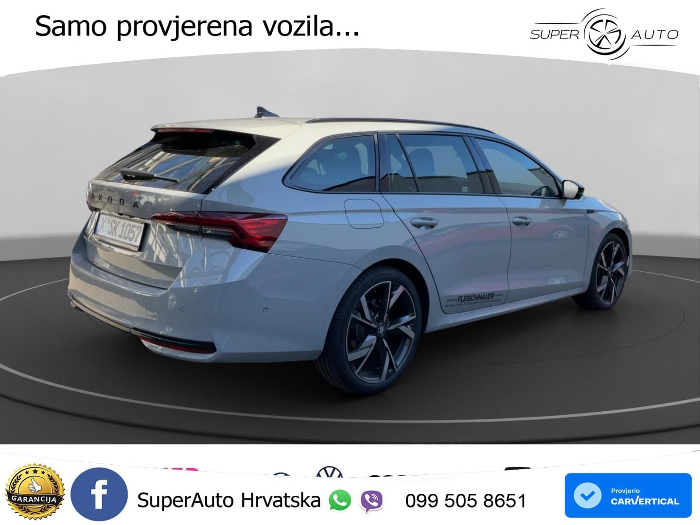 Škoda Octavia Combi 2.0 TDI (150 KS) DSG SportLine LED+GR SJED+ACC