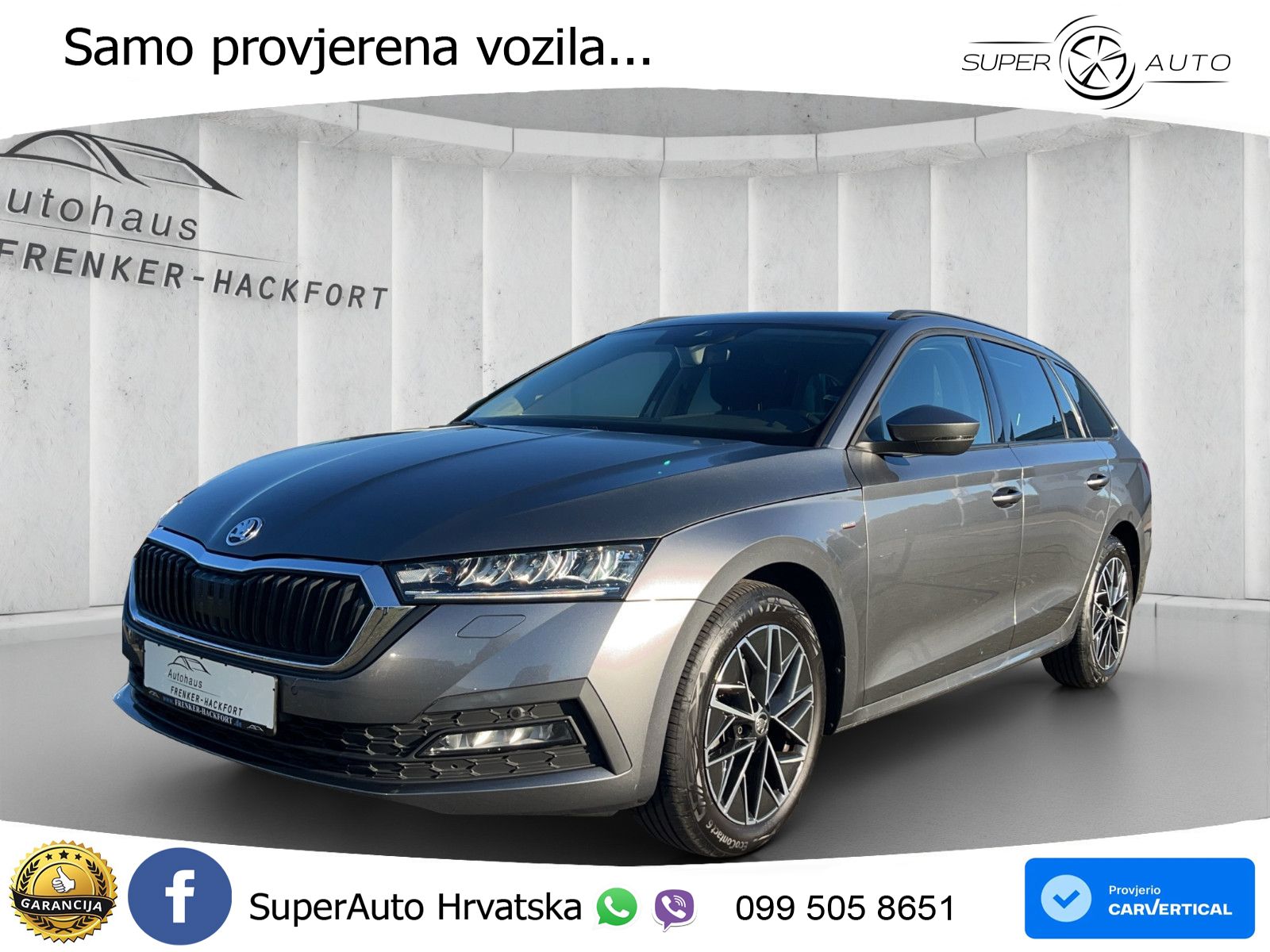 Škoda Octavia Combi 2.0 TDI (150 KS) DSG