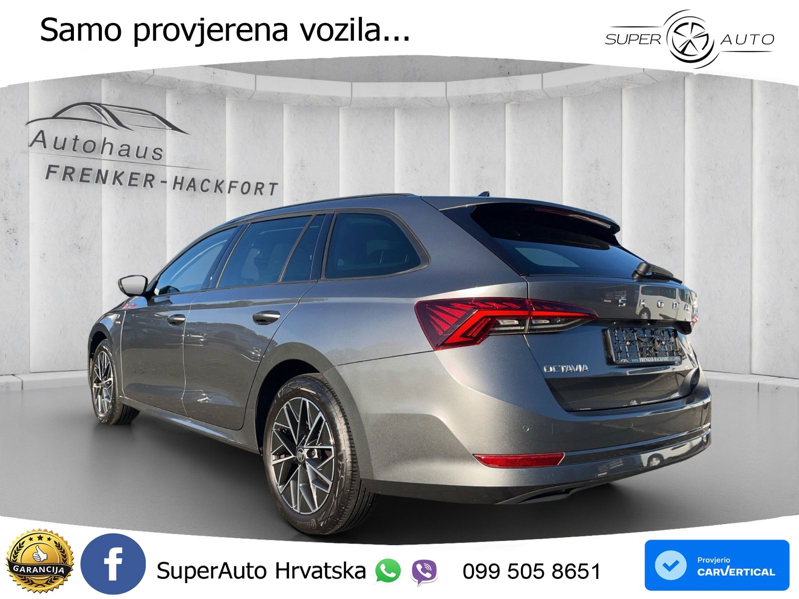 Škoda Octavia Combi 2.0 TDI (150 KS) DSG