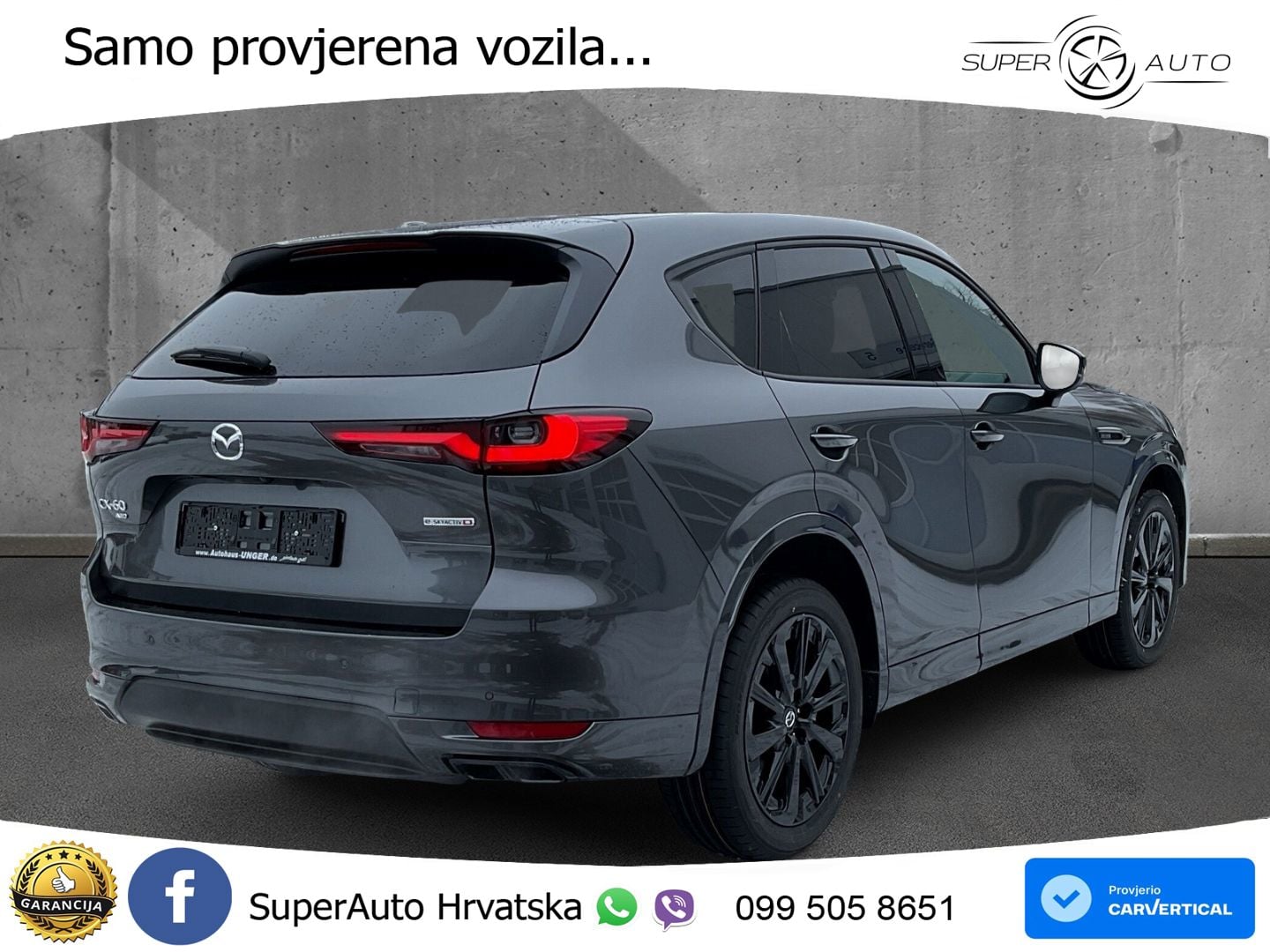 Mazda CX-60 2.5 e-Skyactiv (328 KS) AWD Automatic MATRIX+GR SJED+KAM