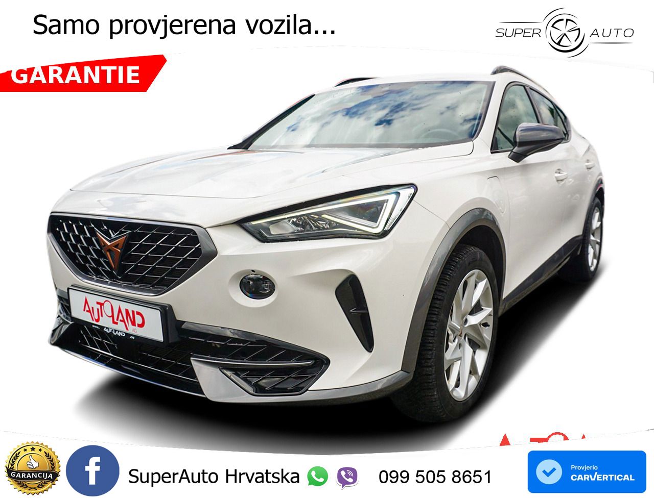 Cupra Formentor 1.4 TSI (204 KS) e-Hybrid DSG LED+GR SJED+ACC