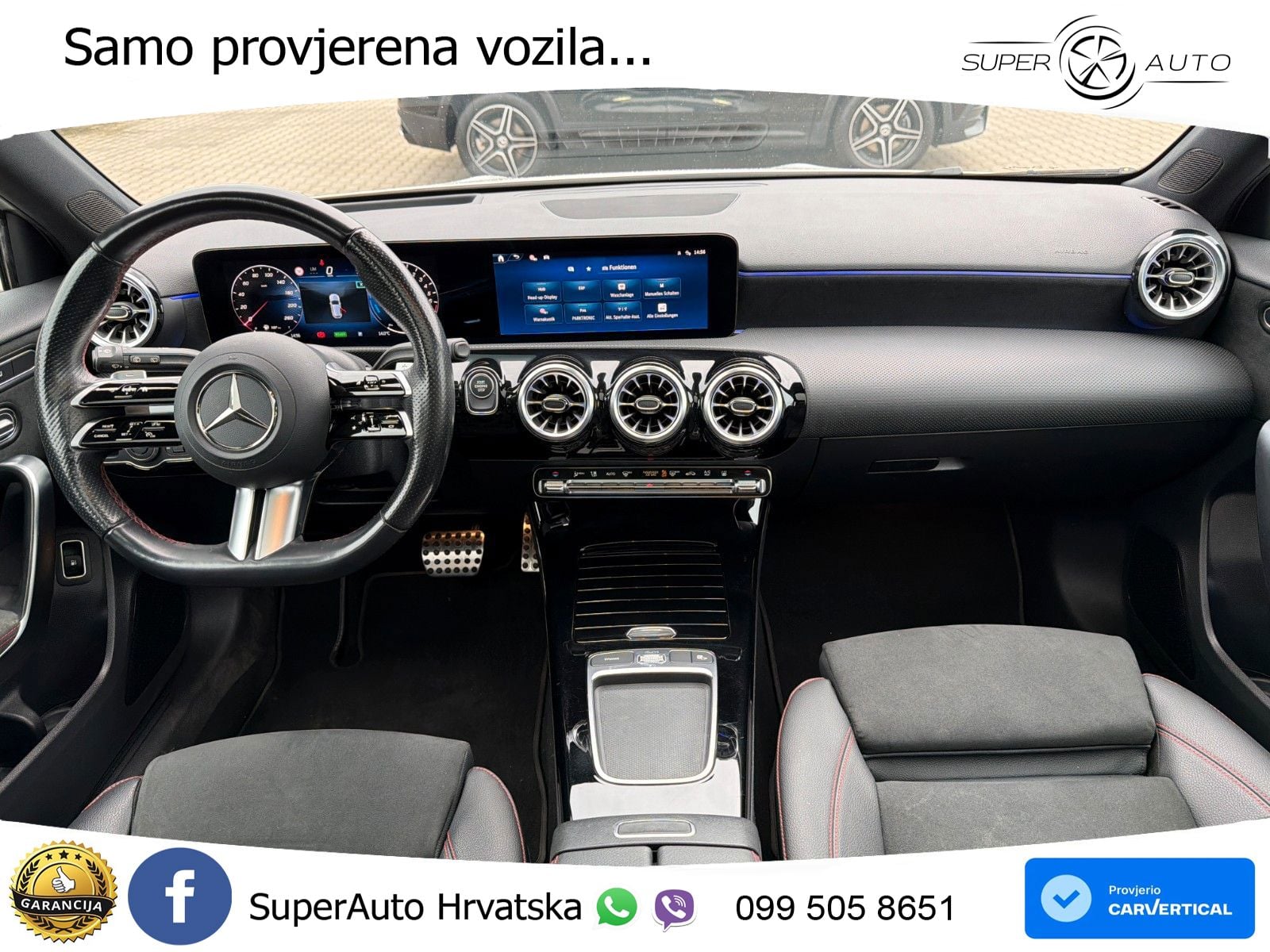 Mercedes-Benz A 250e 8G-DCT AMG ACC+HEAD+GR SJED+360+PANO