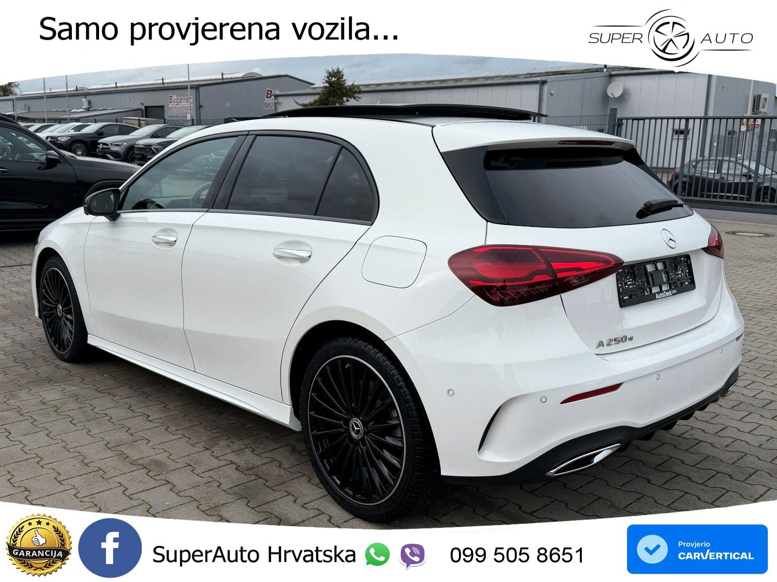 Mercedes-Benz A 250e 8G-DCT AMG ACC+HEAD+GR SJED+360+PANO
