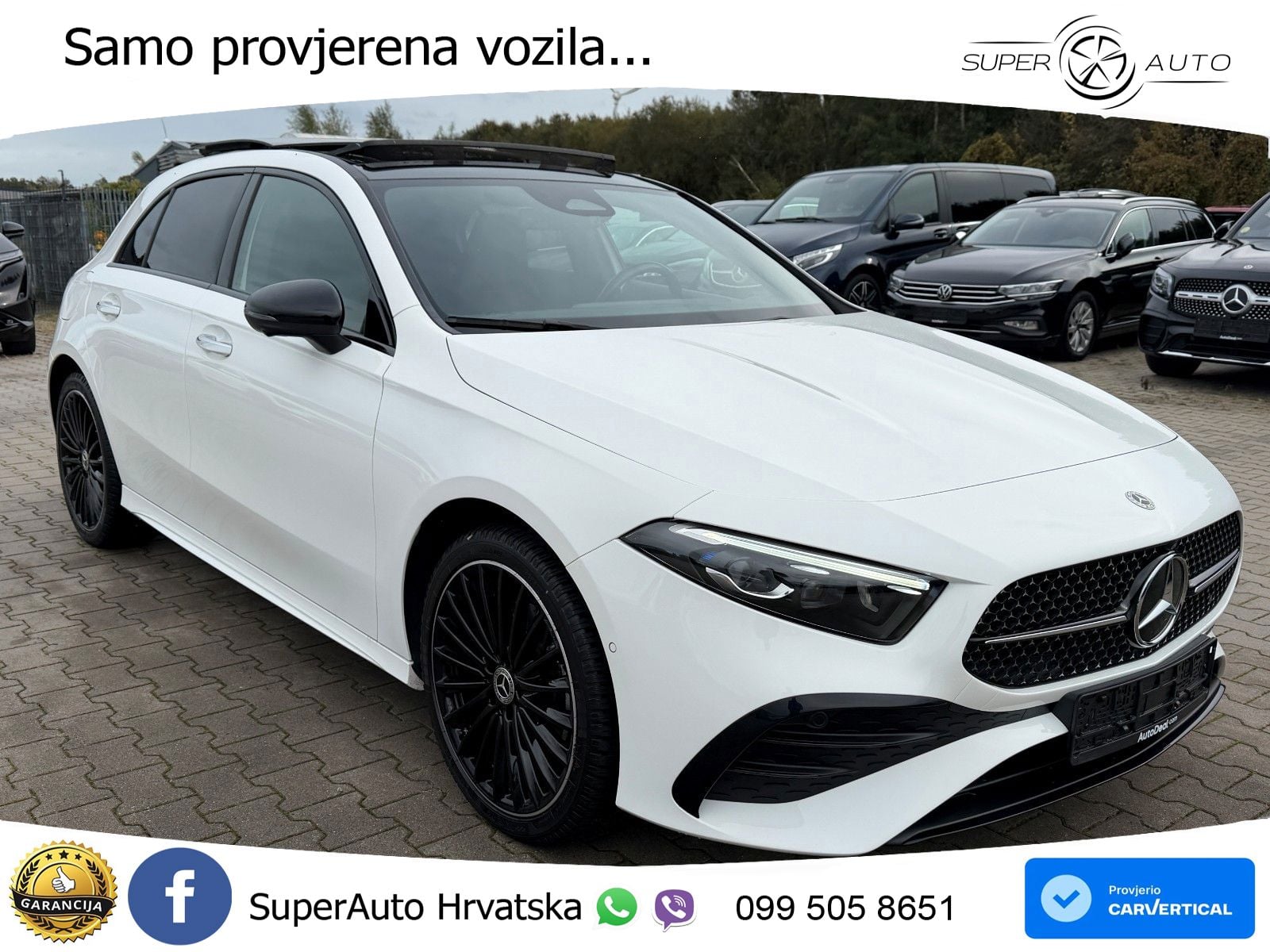 Mercedes-Benz A 250e 8G-DCT AMG ACC+HEAD+GR SJED+360+PANO