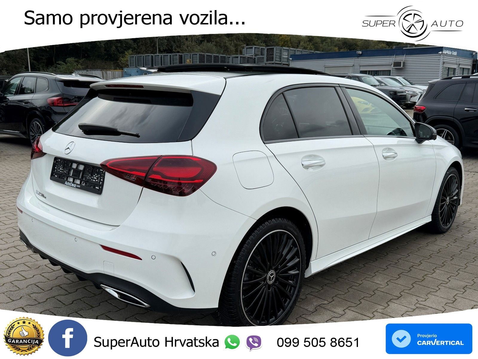 Mercedes-Benz A 250e 8G-DCT AMG ACC+HEAD+GR SJED+360+PANO